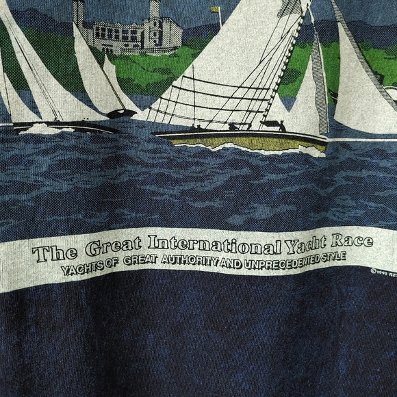 Vintage 90's Sanibel Island T-Shirt Tee Size XL Single Stitch Made in USA - Picture 9 of 14